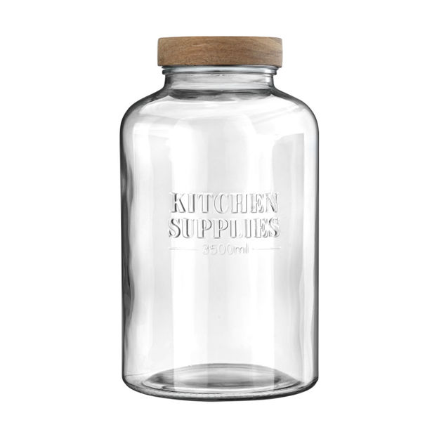 Εικόνα της ΔΟΧΕΙΟ ΑΠΟΘΗΚΕΥΣΗΣ ALLURE ΓΥΑΛΙΝΟ 3500ml 15x15x26cm