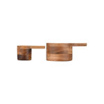 Εικόνα της ΞΥΛΙΝΗ ΜΕΖΟΥΡΑ ΚΟΥΖΙΝΑΣ ALLURE 13,7CM & 9,4CM ΣΕΤ