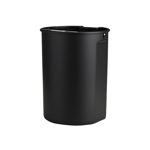 Εικόνα της ΧΑΡΤΟΔΟΧΕΙΟ ΜΠΑΝΙΟΥ FJORD SOFT CLOSE 5lt BLACK