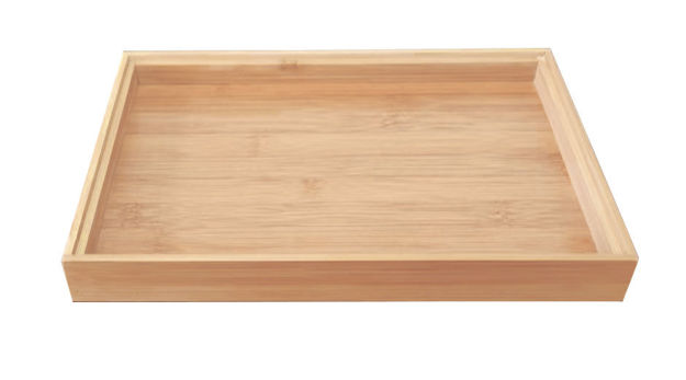Εικόνα της ΚΑΠΑΚΙ BAMBOO ESSENTIALS ΓΙΑ ΚΟΥΤΙ ΑΠΟΘΗΚΕΥΣΗΣ 26x18.5x2cm
