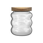 Εικόνα της ΔΟΧΕΙΟ ΑΠΟΘΗΚΕΥΣΗΣ ALLURE ΓΥΑΛΙΝΟ 500ml 9.5x9.5x12cm