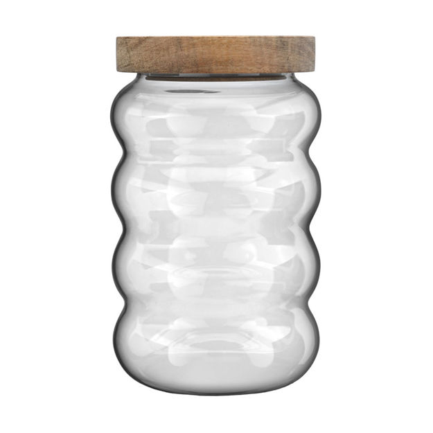 Εικόνα της ΔΟΧΕΙΟ ΑΠΟΘΗΚΕΥΣΗΣ ALLURE ΓΥΑΛΙΝΟ 700ml 9.5x9.5x15.8cm