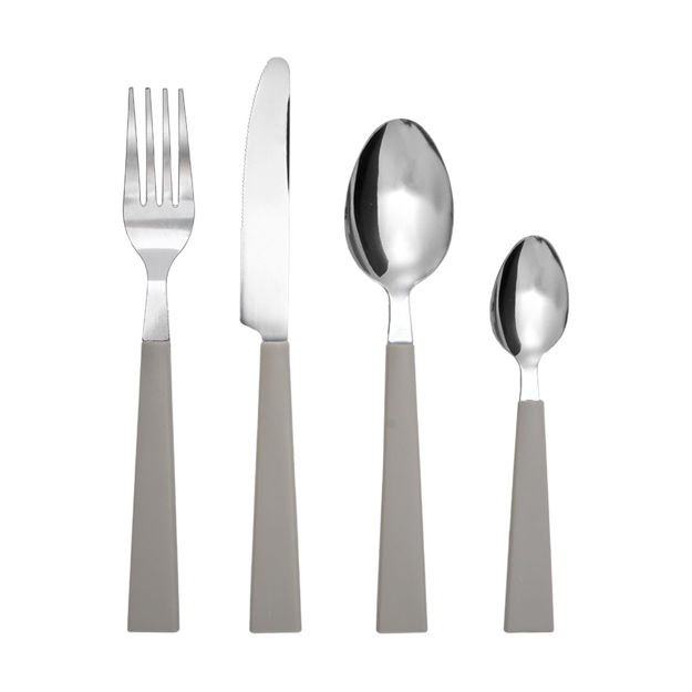 Εικόνα της ΣΕΤ ΜΑΧΑΙΡΟΠΙΡΟΥΝΑ ΑΝΟΞΕΙΔΩΤΟ ΑΤΣΑΛΙ ΜΕ ΜΠΕΖ ΛΑΒΗ 18/0 24 ΤΕΜ.