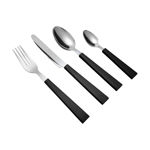 Εικόνα της ΣΕΤ ΜΑΧΑΙΡΟΠΙΡΟΥΝΑ ΑΝΟΞΕΙΔΩΤΟ ΑΤΣΑΛΙ ΜΕ ΜΑΥΡΗ ΛΑΒΗ 18/0 24 ΤΕΜ.