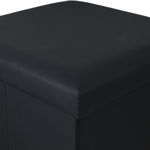 Εικόνα της ΣΚΑΜΠΟ CUBE LEATHER ΜΕ ΑΠΟΘΗΚΕΥΤΙΚΟ ΧΩΡΟ ΜΑΥΡΟ