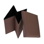 Εικόνα της ΣΚΑΜΠΟ CUBE LEATHER ΜΕ ΑΠΟΘΗΚΕΥΤΙΚΟ ΧΩΡΟ ΚΑΦΕ