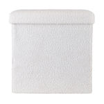 Εικόνα της ΣΚΑΜΠΟ CUBE TEDDY ΜΕ ΑΠΟΘΗΚΕΥΤΙΚΟ ΧΩΡΟ 38Χ38cm ΛΕΥΚΟ