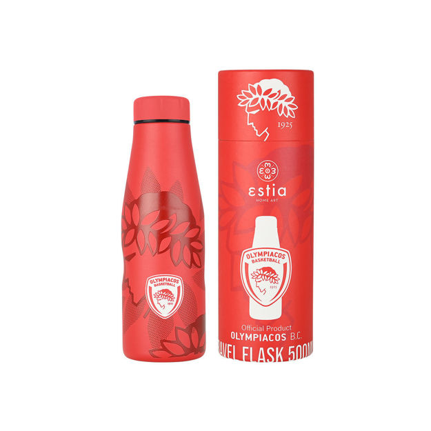 Εικόνα της ΘΕΡΜΟΣ TRAVEL FLASK OLYMPIACOS BC EDITION 500ml