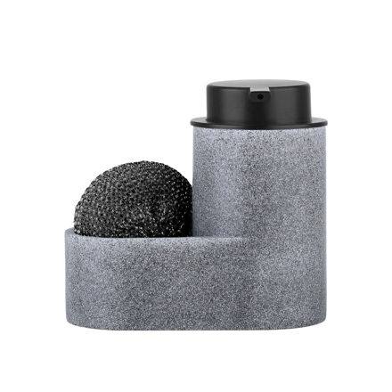 Εικόνα της ΑΝΤΛΙΑ ΣΑΠΟΥΝΙΟΥ ΠΙΑΤΩΝ ΜΕ ΜΑΥΡΟ ΣΦΟΥΓΓΑΡΑΚΙ ΓΚΡΙ