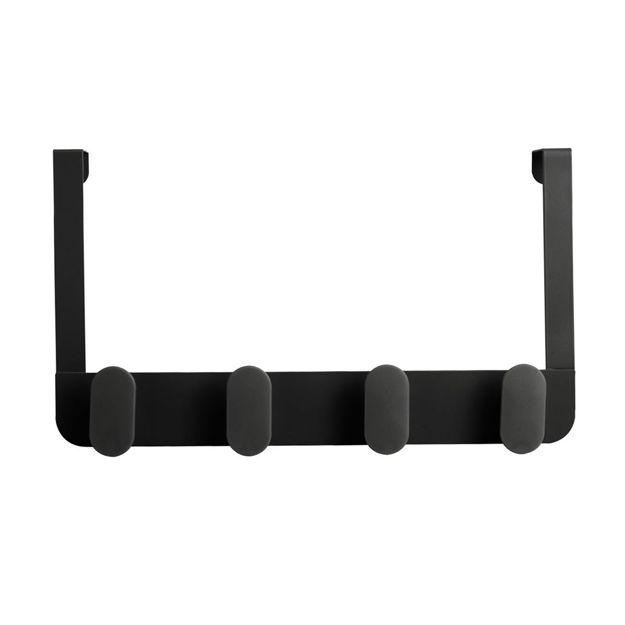 Εικόνα της ΚΡΕΜΑΣΤΡΑ ΠΟΡΤΑΣ ΜΕΤΑΛΛΙΚΗ 4 ΘΕΣΕΩΝ ΜΑΥΡΗ