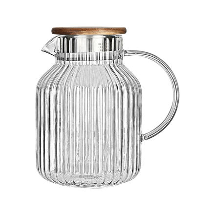 Εικόνα της ΚΑΝΑΤΑ ΓΥΑΛΙΝΗ ALLURE 1300ml ΜΕ ΞΥΛΙΝΟ ΚΑΠΑΚΙ