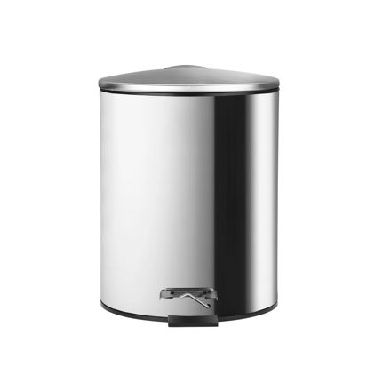 Εικόνα της ΧΑΡΤΟΔΟΧΕΙΟ ΜΠΑΝΙΟΥ CLASSIC ΑΝΟΞΕΙΔΩΤΟ SOFT CLOSE 5lt ΜΑΤ ΙΝΟΞ