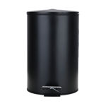 Εικόνα της ΧΑΡΤΟΔΟΧΕΙΟ ΜΠΑΝΙΟΥ CLASSIC SOFT CLOSE 12lt ΜΑΤ ΜΑΥΡΟ