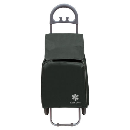 Εικόνα της ΚΑΡΟΤΣΙ ΛΑΙΚΗΣ ECOMAX ΥΦΑΣΜΑΤΙΝΟ 40lt ΓΚΡΙ