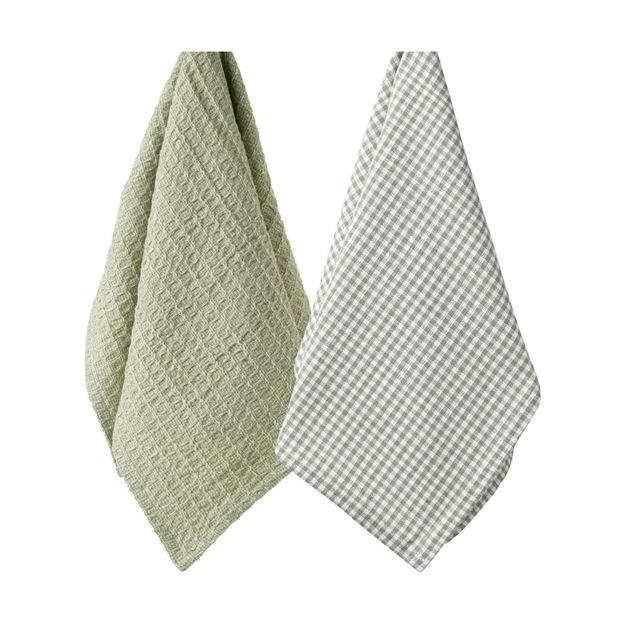 Εικόνα της ΠΕΤΣΕΤΑ ΚΟΥΖΙΝΑΣ PICCOLO 45x65cm ΓΚΡΙ ΣΕΤ 2ΤΕΜ.