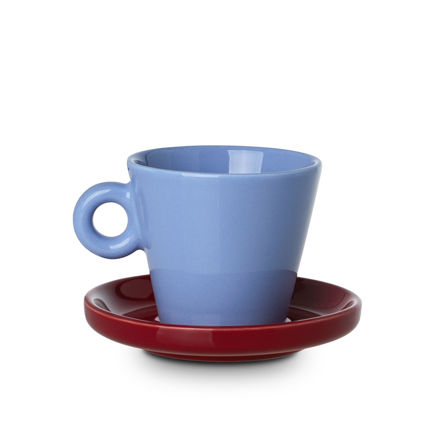 Εικόνα της ΦΛYΤΖΑΝΙ ESPRESSO ECHO NEW BONE 100ml ΜΠΛΕ ΜΕ ΠΙΑΤΑΚΙ ΚΟΚΚΙΝΟ