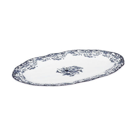 Εικόνα της ΠΙΑΤΕΛΑ ΟΒΑΛ REVERIE 30cm BLUE