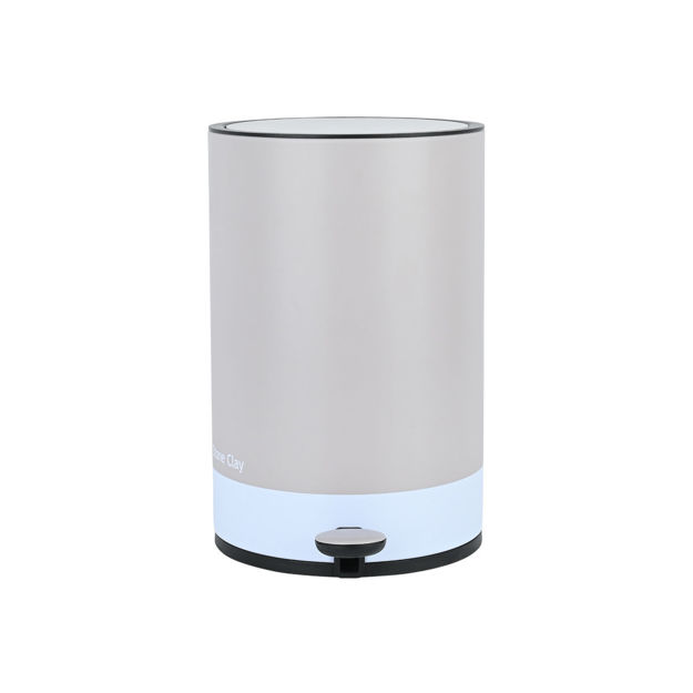 Εικόνα της ΧΑΡΤΟΔΟΧΕΙΟ ΜΠΑΝΙΟΥ TONE LAB SOFT CLOSE 6lt STONE CLAY