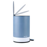 Εικόνα της ΧΑΡΤΟΔΟΧΕΙΟ ΜΠΑΝΙΟΥ TONE LAB SOFT CLOSE 6lt OPAL BLUE