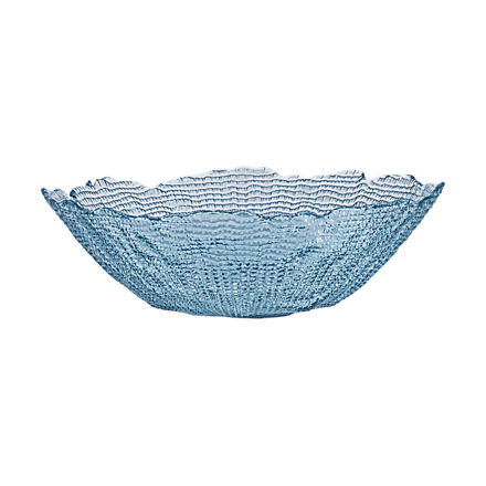 Εικόνα της ΣΑΛΑΤΙΕΡΑ ROCHE ΓΥΑΛΙΝΗ 27.5x8cm ΜΠΛΕ