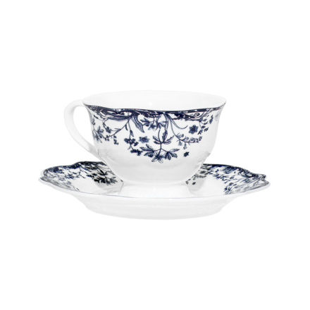 Εικόνα της ΦΛΥΤΖΑΝΙ ΚΑΦΕ REVERIE BLUE 220ml ΜΕ ΠΙΑΤΑΚΙ