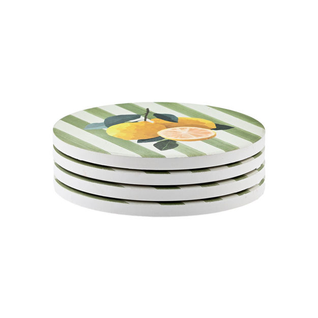 Εικόνα της ΣΟΥΒΕΡ CITRUS GROVE ΚΕΡΑΜΙΚΟ Φ10.3cm ΣΕΤ 4 ΤΕΜ