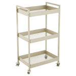 Εικόνα της ΤΡΟΛΕΪ ΑΠΟΘΗΚΕΥΣΗΣ MODUS ΜΕΤΑΛΛΙΚΟ ΜΕ 3 ΡΑΦΙΑ IVORY