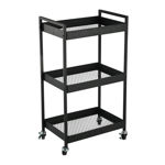 Εικόνα της ΤΡΟΛΕΪ ΑΠΟΘΗΚΕΥΣΗΣ MODUS ΜΕΤΑΛΛΙΚΟ ΜΕ 3 ΡΑΦΙΑ ΜΑΥΡΟ