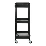 Εικόνα της ΤΡΟΛΕΪ ΑΠΟΘΗΚΕΥΣΗΣ MODUS ΜΕΤΑΛΛΙΚΟ ΜΕ 3 ΡΑΦΙΑ ΜΑΥΡΟ