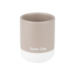 Εικόνα της ΠΟΤΗΡΑΚΙ ΜΠΑΝΙΟΥ TONE LAB ΚΕΡΑΜΙΚΟ STONECLAY