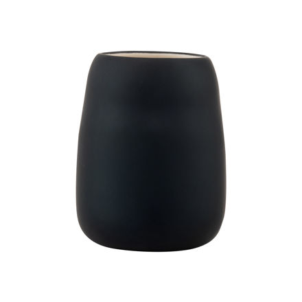 Εικόνα της ΠΟΤΗΡΑΚΙ ΜΠΑΝΙΟΥ FJORD SOFT ΚΕΡΑΜΙΚΟ ΜΑΥΡΟ