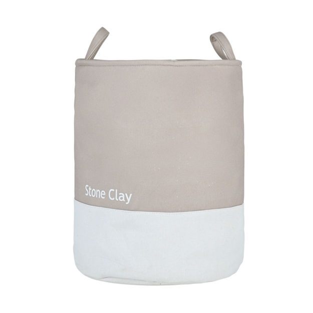 Εικόνα της ΚΑΛΑΘΙ ΑΠΛΥΤΩΝ TONE LAB ΜΕ ΧΕΡΟΥΛΙΑ 35x35x50cm STONE CLAY