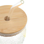 Εικόνα της ΠΟΤΗΡΙ ΝΕΡΟΥ ΓΥΑΛΙΝΟ ΜΕ BAMBOO ΚΑΠΑΚΙ & ΚΑΛΑΜΑΚΙ ΛΕΜΟΝΙ 420ml